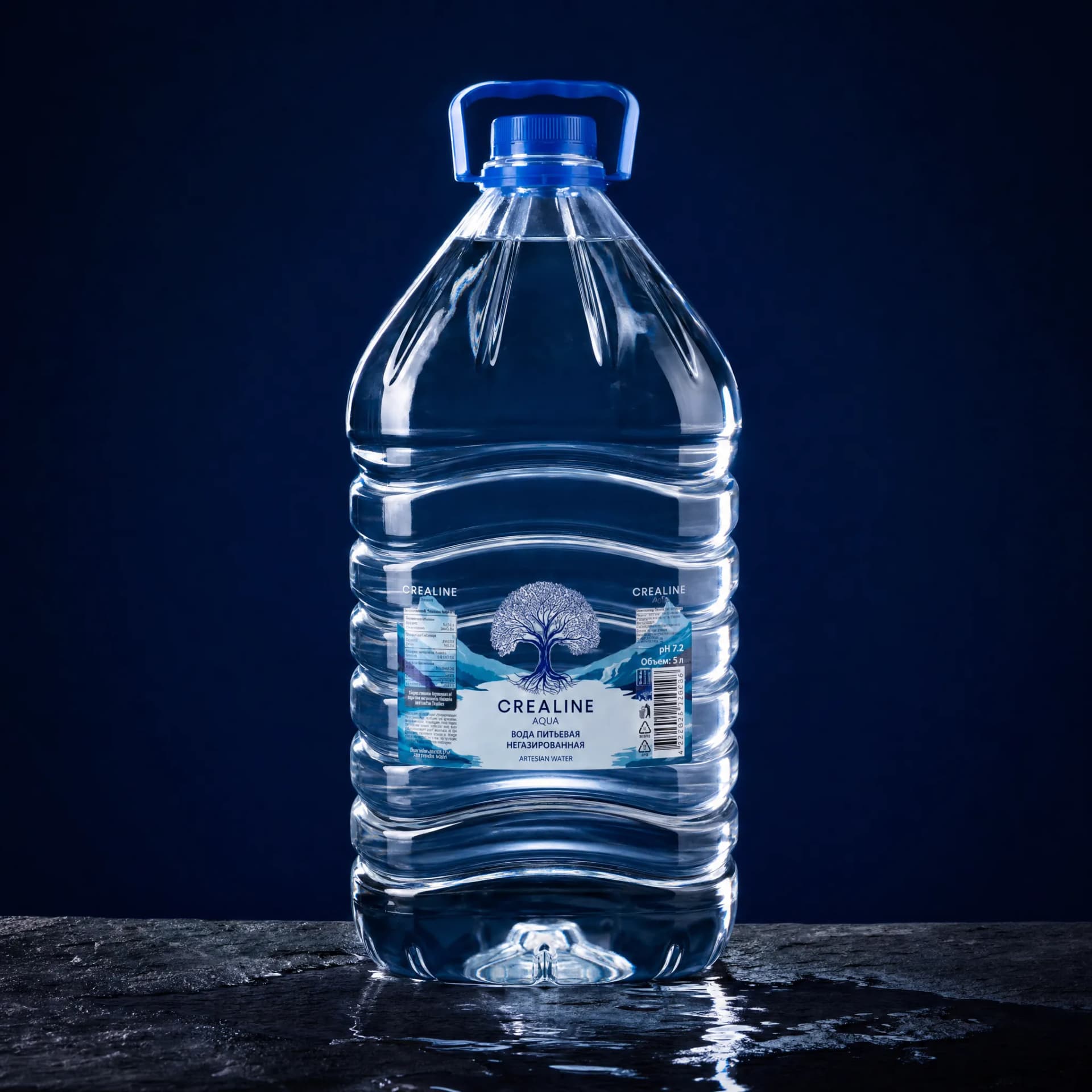 Артезианская вода CREALINE AQUA 5л ПЭТ